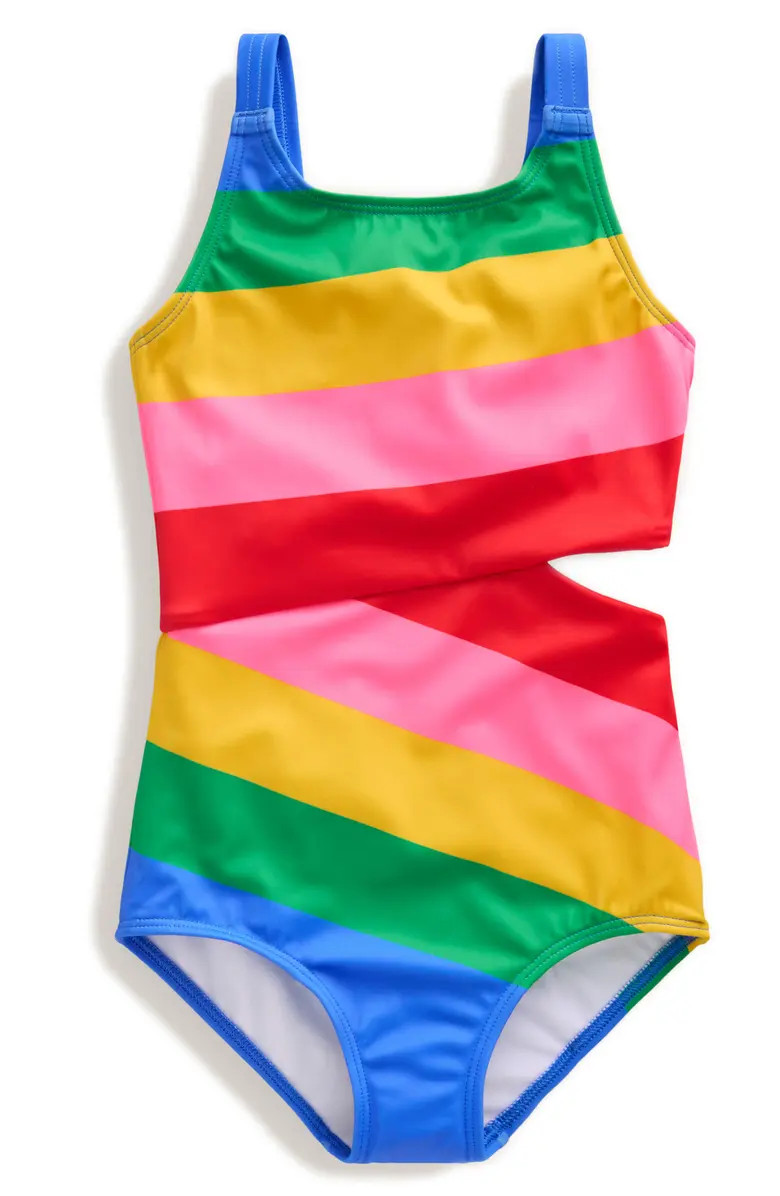 Mini Boden Cutout One-Piece Swimsuit | Nordstrom | Nordstrom