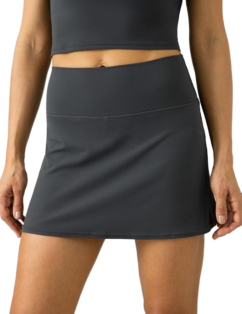 Colorfulkoala Women's Dreamlux Tennis Skort High Waisted Athletic Golf Casual Skirts Built-in Sho... | Amazon (US)