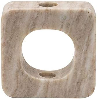 Bloomingville Marble Open View Taper, Brown Candle Holder | Amazon (US)