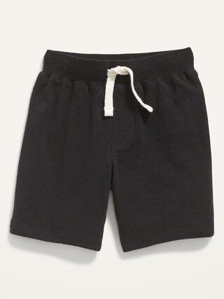 Functional Drawstring Solid Jersey Shorts for Toddler Boys | Old Navy (US)