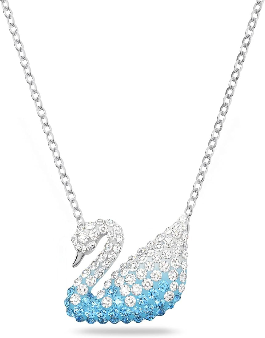 Swarovski Women's Iconic Swan Collection Necklace | Amazon (UK)