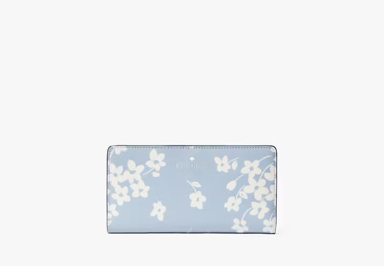 Dana Sweet Flora Large Slim Bifold Wallet | Kate Spade Outlet