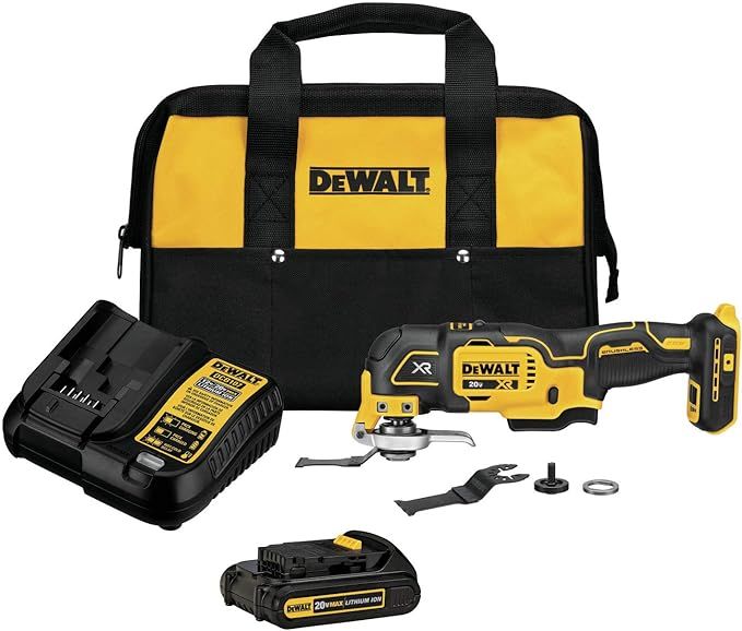 DEWALT 20V MAX XR Oscillating Tool Kit, 3-Speed (DCS356C1) | Amazon (US)