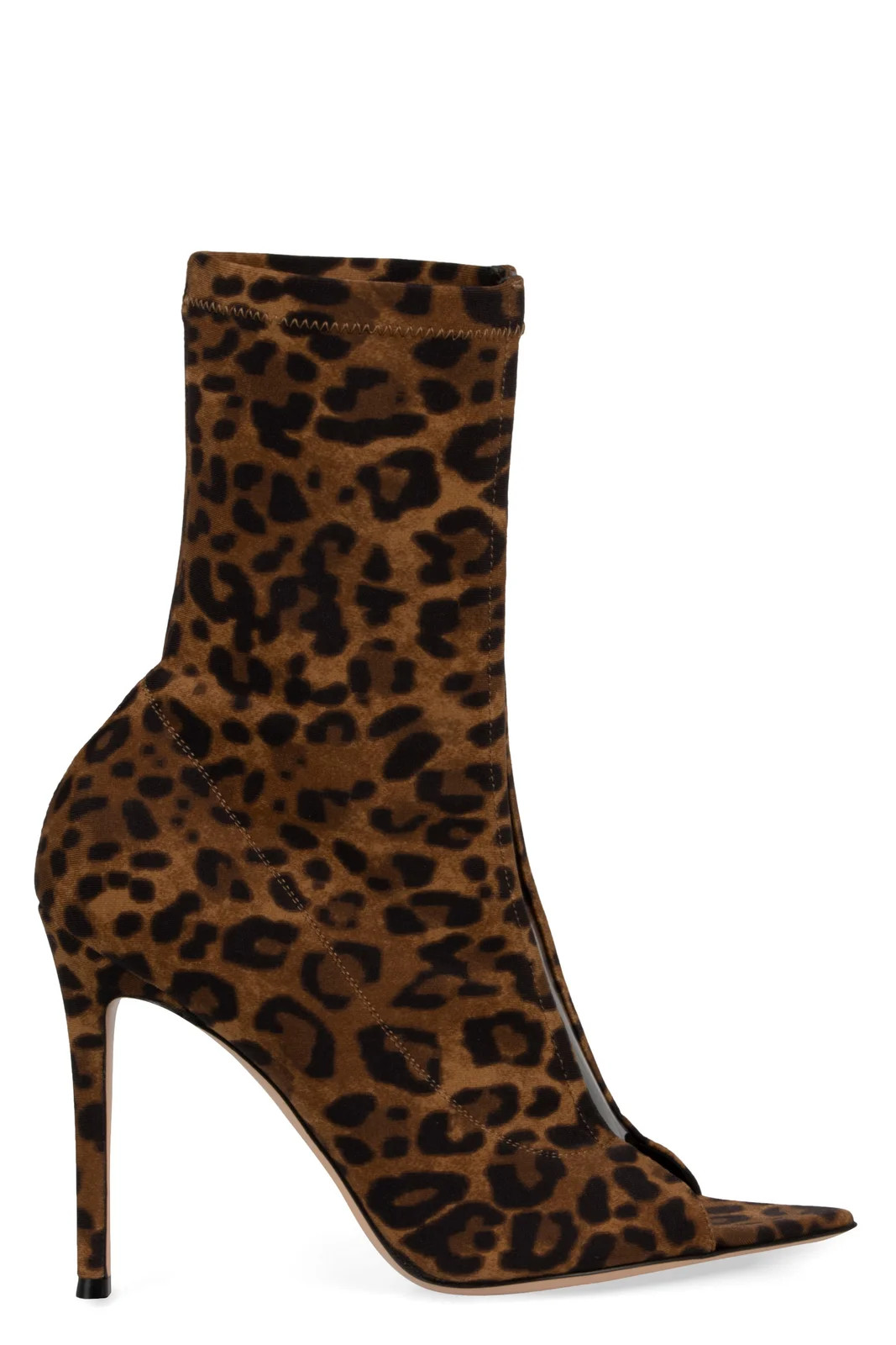 Gianvito Rossi Leopard Printed Ankle Boots | Cettire Global