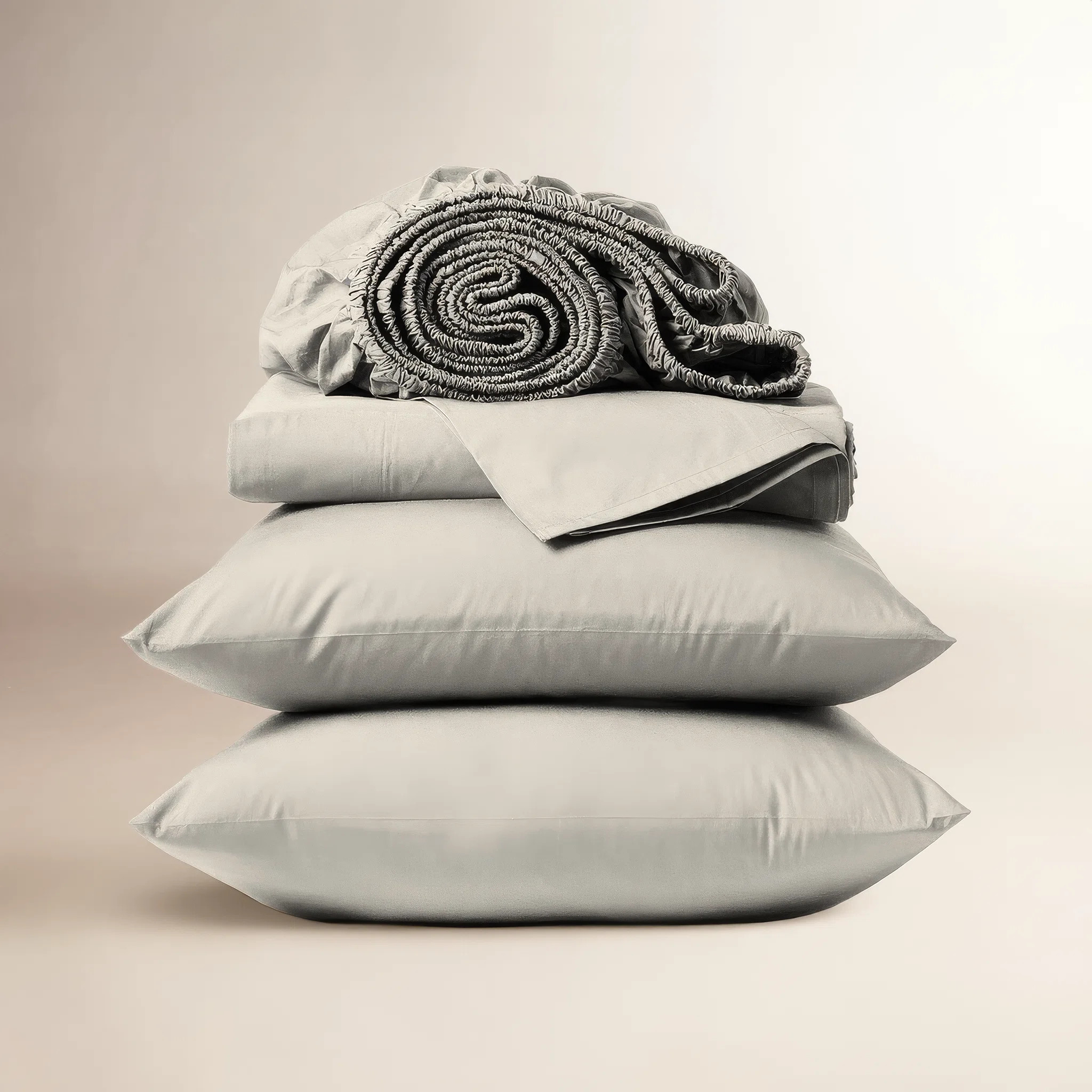 Adelaja 300 Thread Count Organic 100% Cotton Cool & Crisp Percale Weave Sheet Set | Wayfair North America