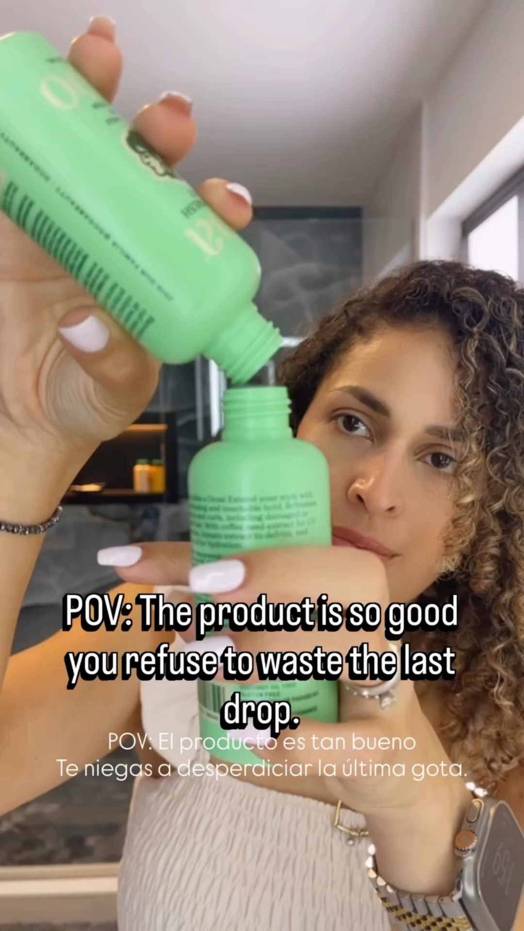 If a curly hair product works this well, you already know… not a single drop is getting wasted.

The @ocoabeauty Curl Refresh and Hold Spray has been one of those products for me. It is perfect for refreshing curls, bringing them back to life, and even using while styling to add extra hold and hydration.

So yes… when my bottle was almost empty, I had to transfer the last little bit to the new one.

Curly girls understand this level of commitment.

curly hair routine, curl refresh spray, curly hair products, curly hair tips, curl refresh routine, curly hair styling, wash day routine

#curlyhair #curlyhairroutine #curlrefresh #curlyhairtips #curlyhairproducts curlcommunity curlyreels
