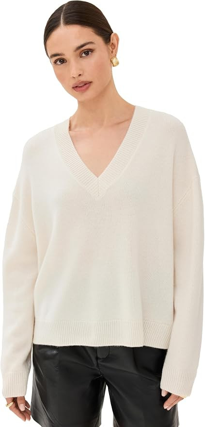 ANINE BING Women's Lee Cashmere Sweater | Amazon (US)