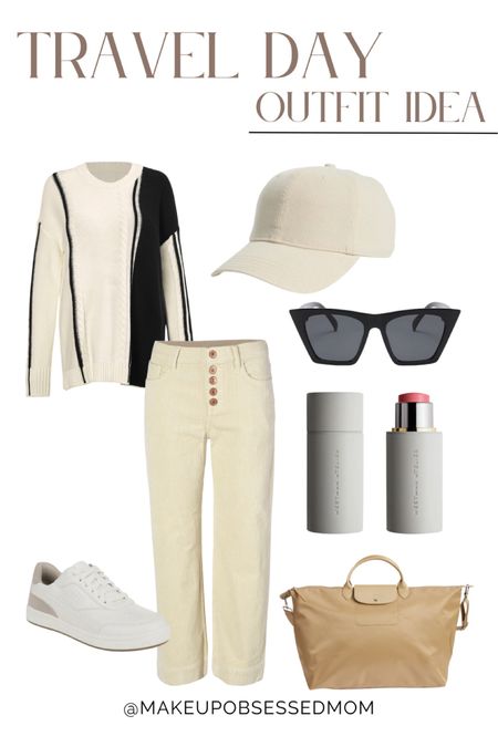 Copy this cute and comfy outfit inspo for your next vacation trip!
#vacationstyle #outfitinspo #airportlook #travelstyle

#LTKstyletip #LTKbeauty #LTKFind