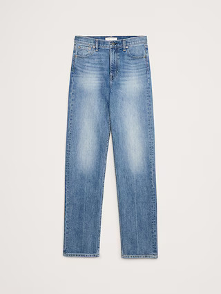 High-Rise 90S Straight Jean | Banana Republic (US)