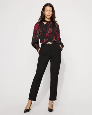 High-Rise Elle Slim Ankle Pant | White House Black Market
