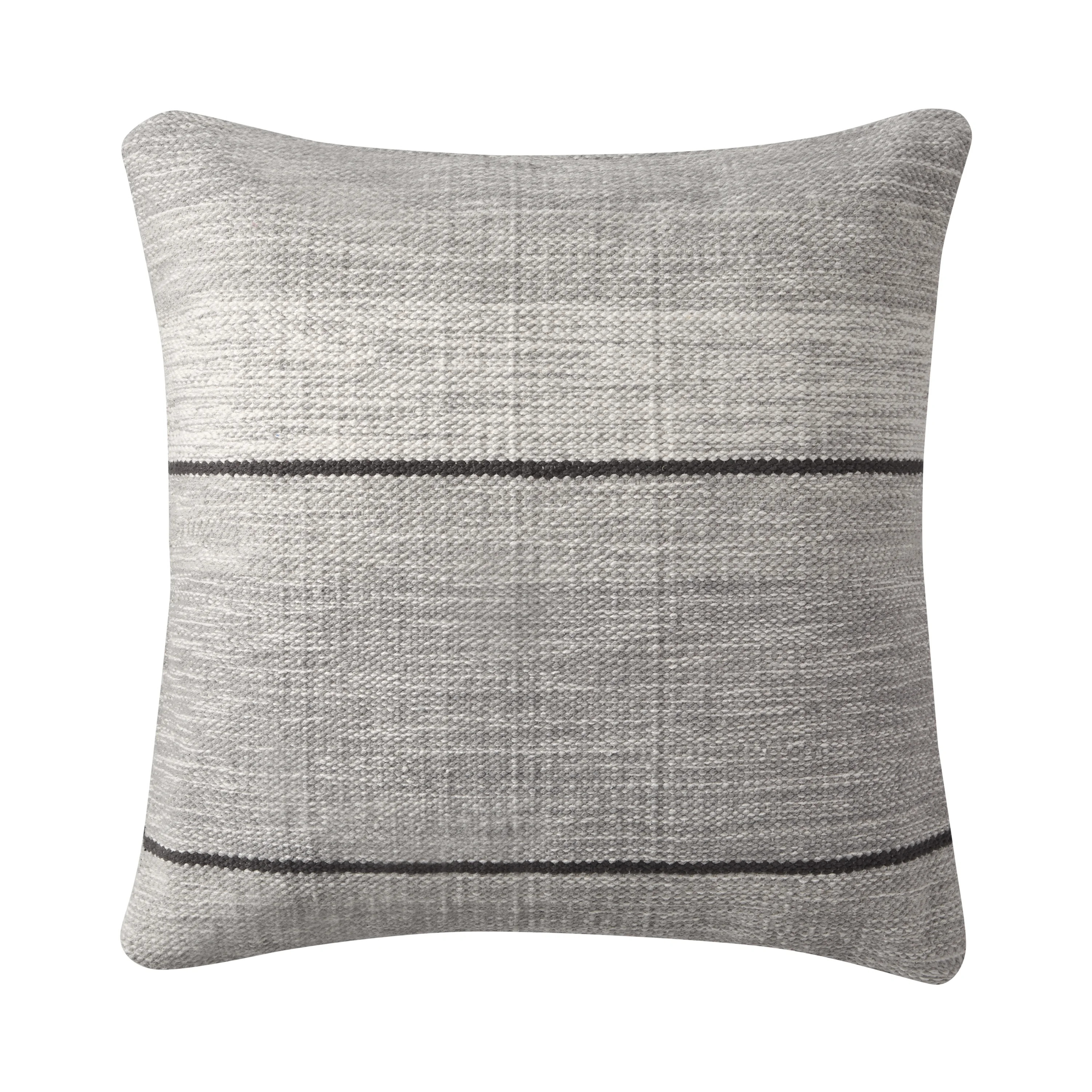 Better Homes & Gardens Lucas Gray Ombre 22" x 22" Pillow by Dave & Jenny Marrs | Walmart (US)