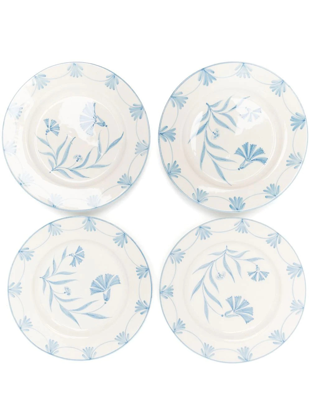 floral-print dinner plate set | Farfetch Global