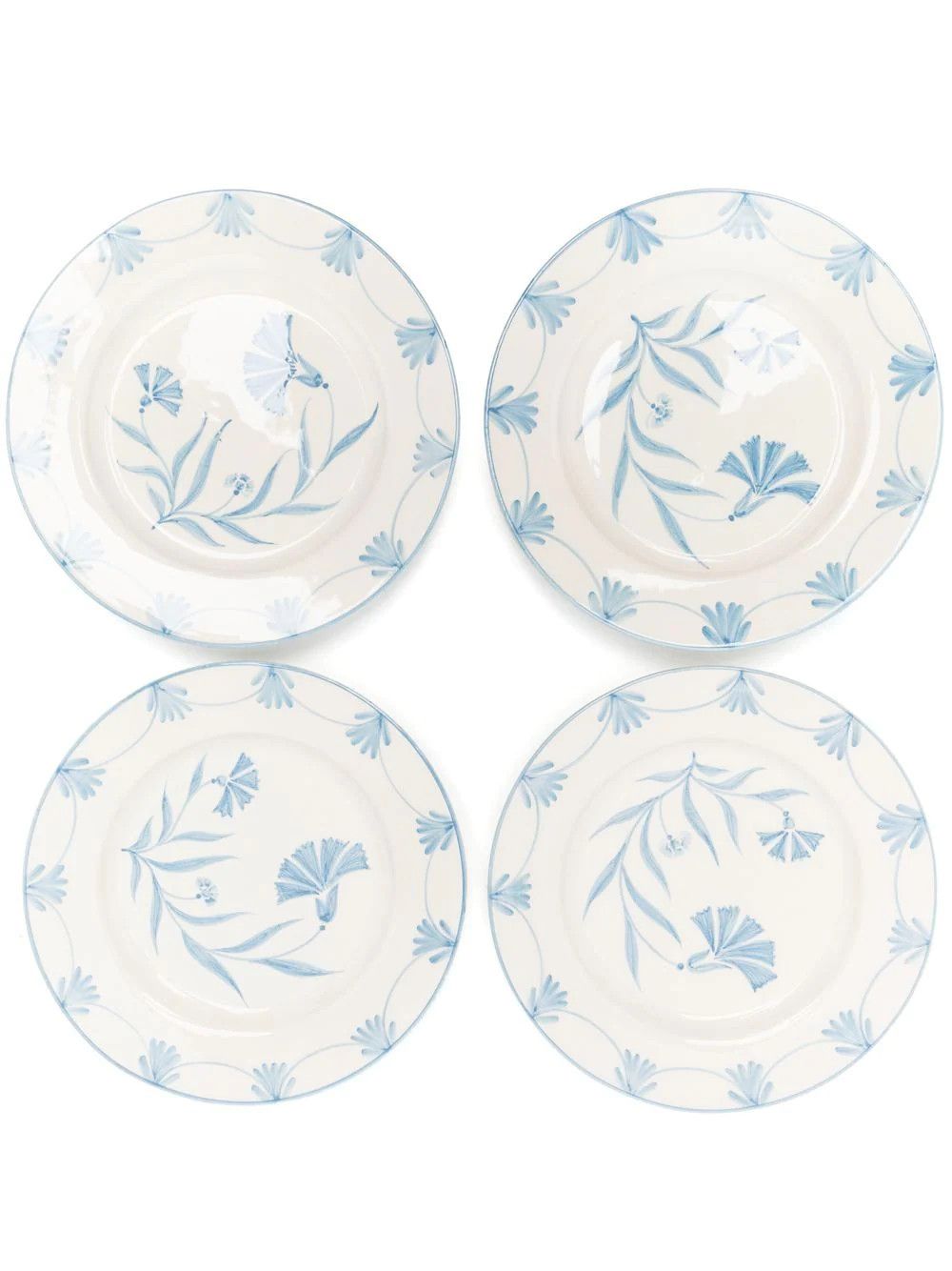 floral-print dinner plate set | Farfetch Global