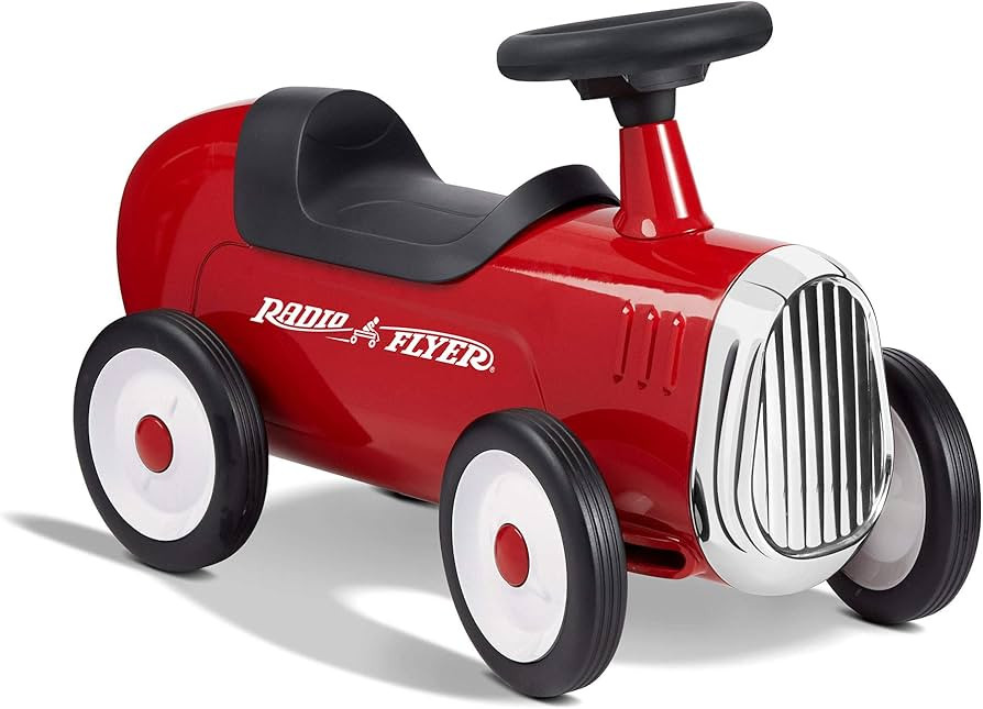 Radio Flyer Little Red Roadster, Toddler Ride on Toy, Ages 1-3, 24“ Length | Amazon (US)