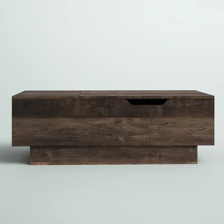 Kianna Lift Top Block Coffee Table with Storage | Wayfair North America