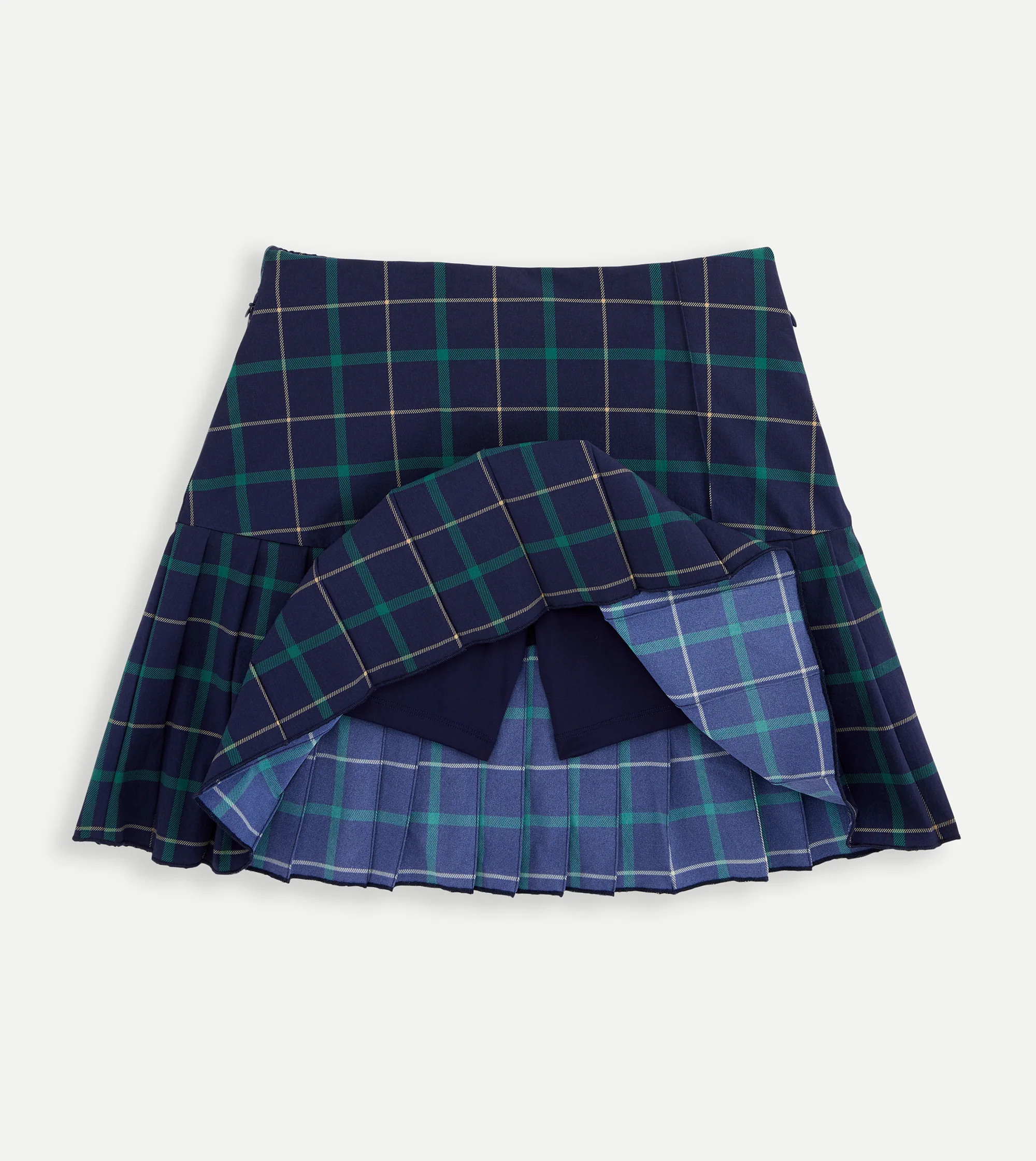 Renwick Plaid Pleated Golf Skort | Renwick Golf