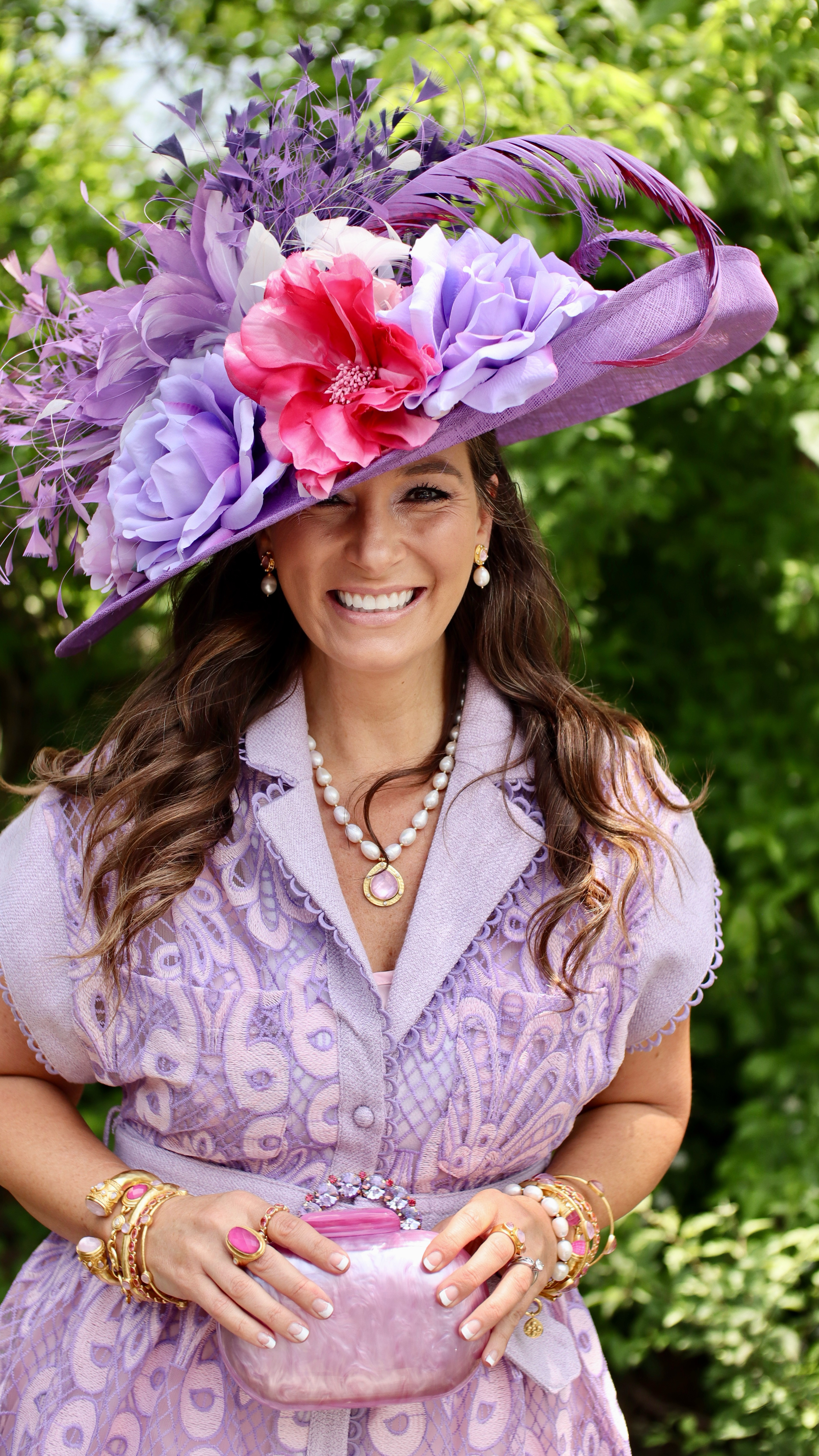 Now this DIY transformation I nailed!!!! I wanted purple and got purple 💜 horse race fashion, derby hat / what to wear to the horse races … my dress didn’t arrive to I had to use my backup dress and modify an old fascinator from years prior 

#LTKSeasonal #LTKFindsUnder100 #LTKStyleTip