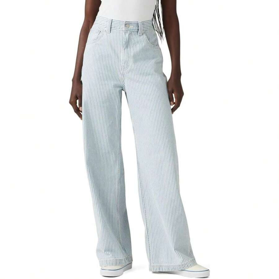 LocalLevi's Women's Cinch Baggy Carpenter Pants Variant 1 | SHEIN