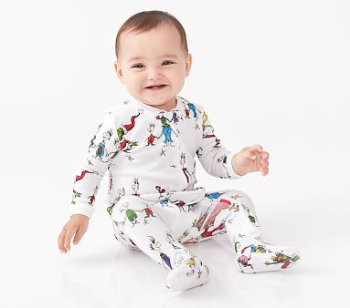 Dr. Seuss's The Grinch™ Organic Nursery Pajama | Pottery Barn Kids