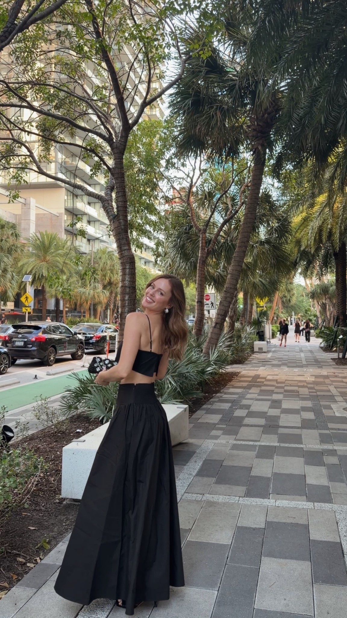 Top and skirt fit true to size 