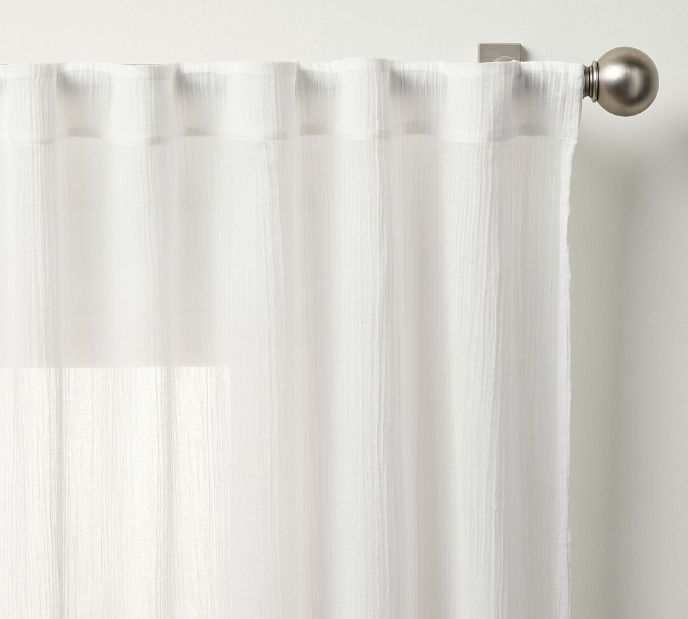 Whisper Sheer Curtain | Pottery Barn (US)