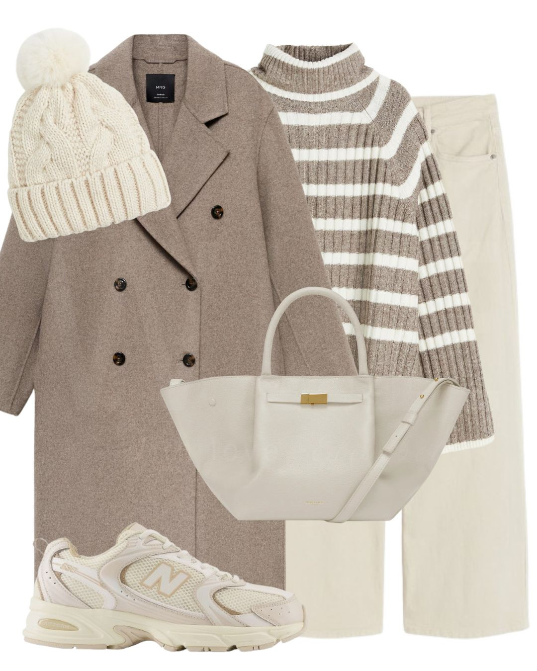 Neutral winter outfit 








Demellier tote bag, demellier sale, new balance neutral sneakers, wool coat, mango, H&M, white jeans, beige wool coat, winter outfit, winter fashion  

 

#LTKwinter #LTKstyletip #LTKbag