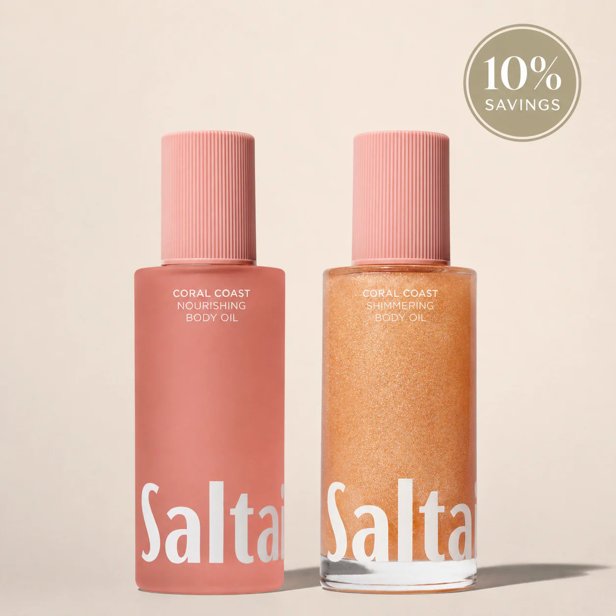 Shimmer + Glow Body Oil Duo | Saltair
