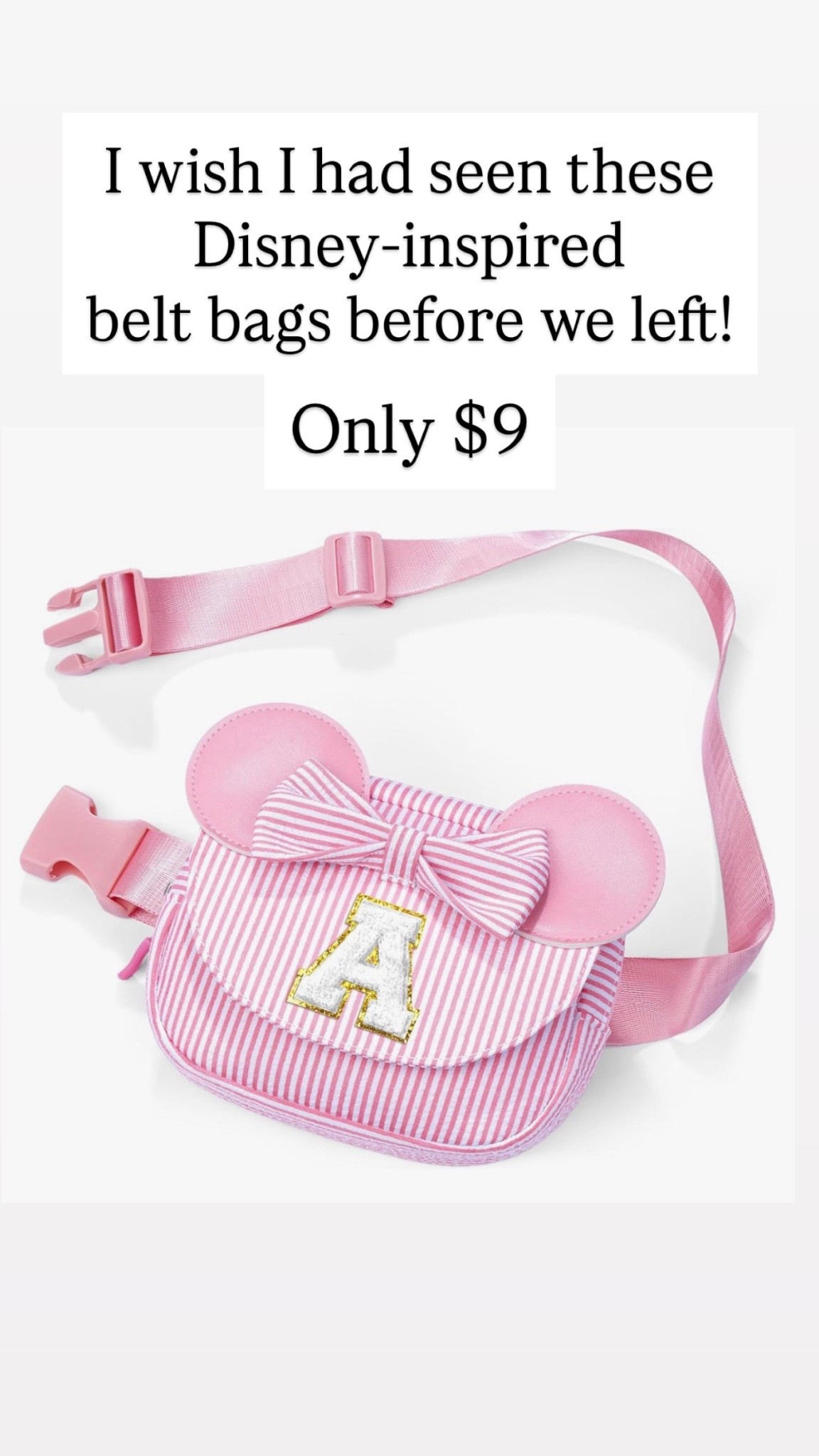 Disney inspired belt bags

#LTKKids