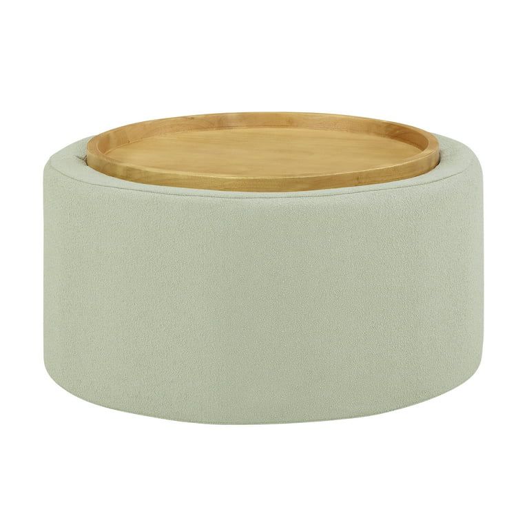 Beautiful Drew Stowaway Coffee Table with Storage by Drew Barrymore, Sage | Walmart (US)