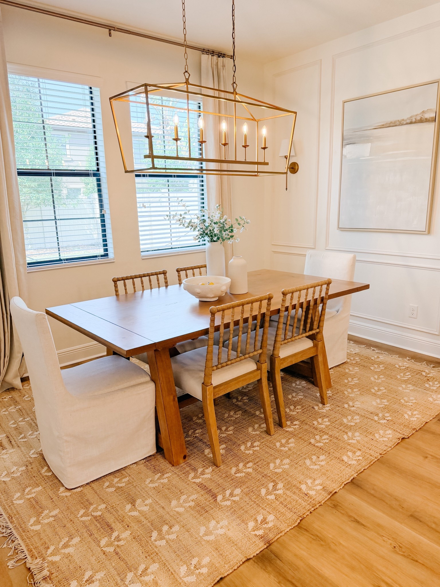 Serena and lily dupe dining chairs!