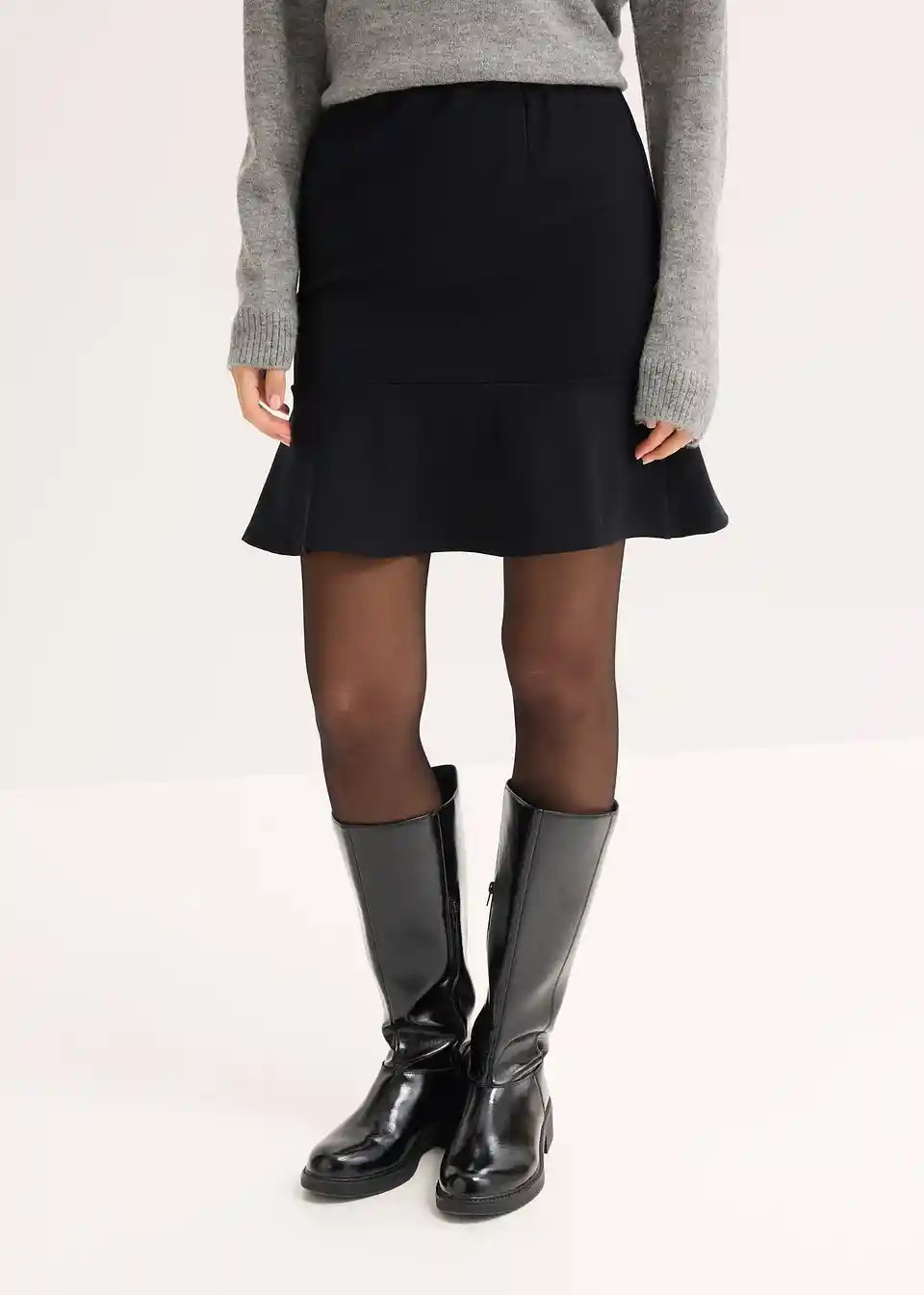 Minirock aus bequemen Punto di Roma | Bonprix DE