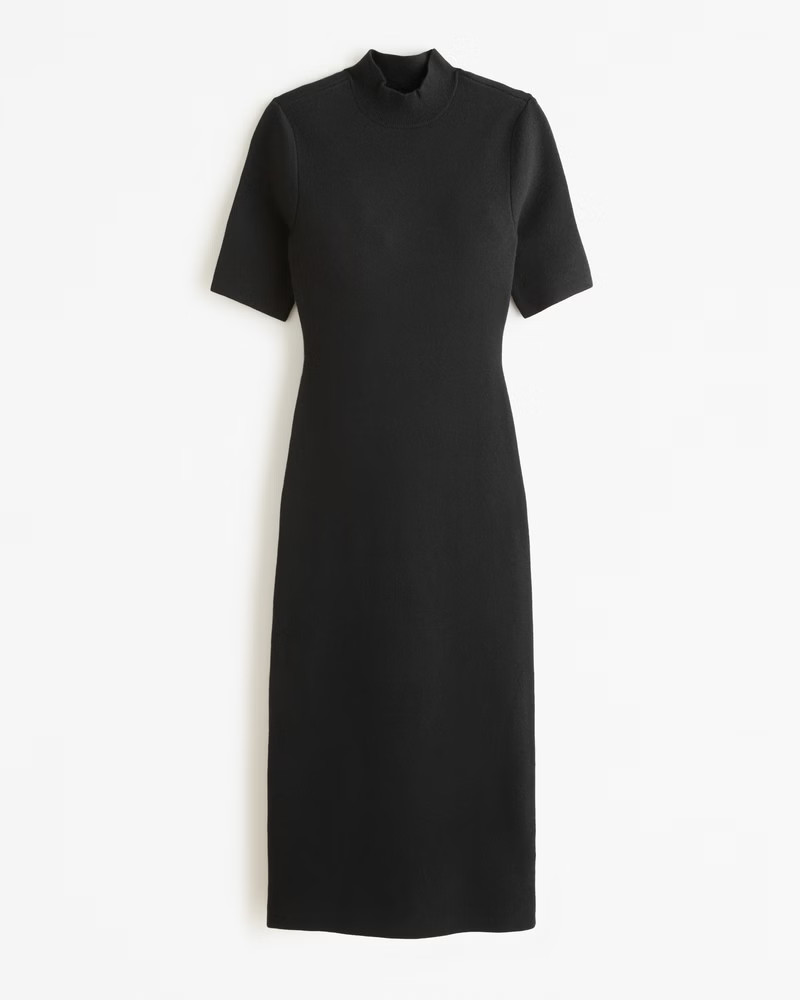 Mockneck Midi Sweater Dress | Abercrombie & Fitch (US)