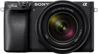 Sony - Alpha a6400 Mirrorless 4K Video Camera with E 18-135mm f/3.5-5.6 OSS Lens - Black | Best Buy U.S.