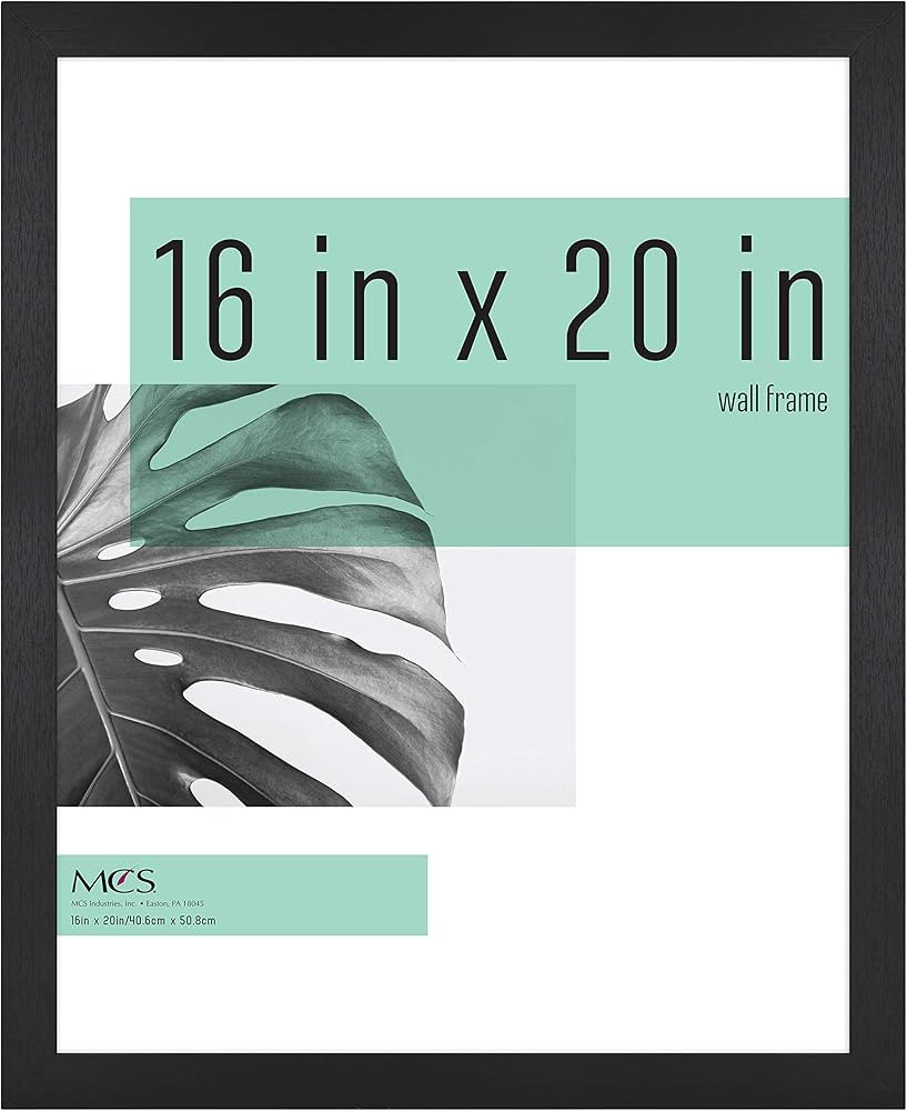 MCS Studio Gallery Frame, Black Woodgrain, 16 x 20 in, Single | Amazon (US)