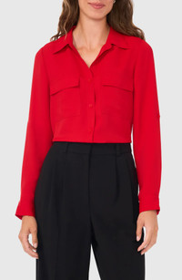 Click for more info about Halogen® Flap Pocket Button-Up Shirt | Nordstrom