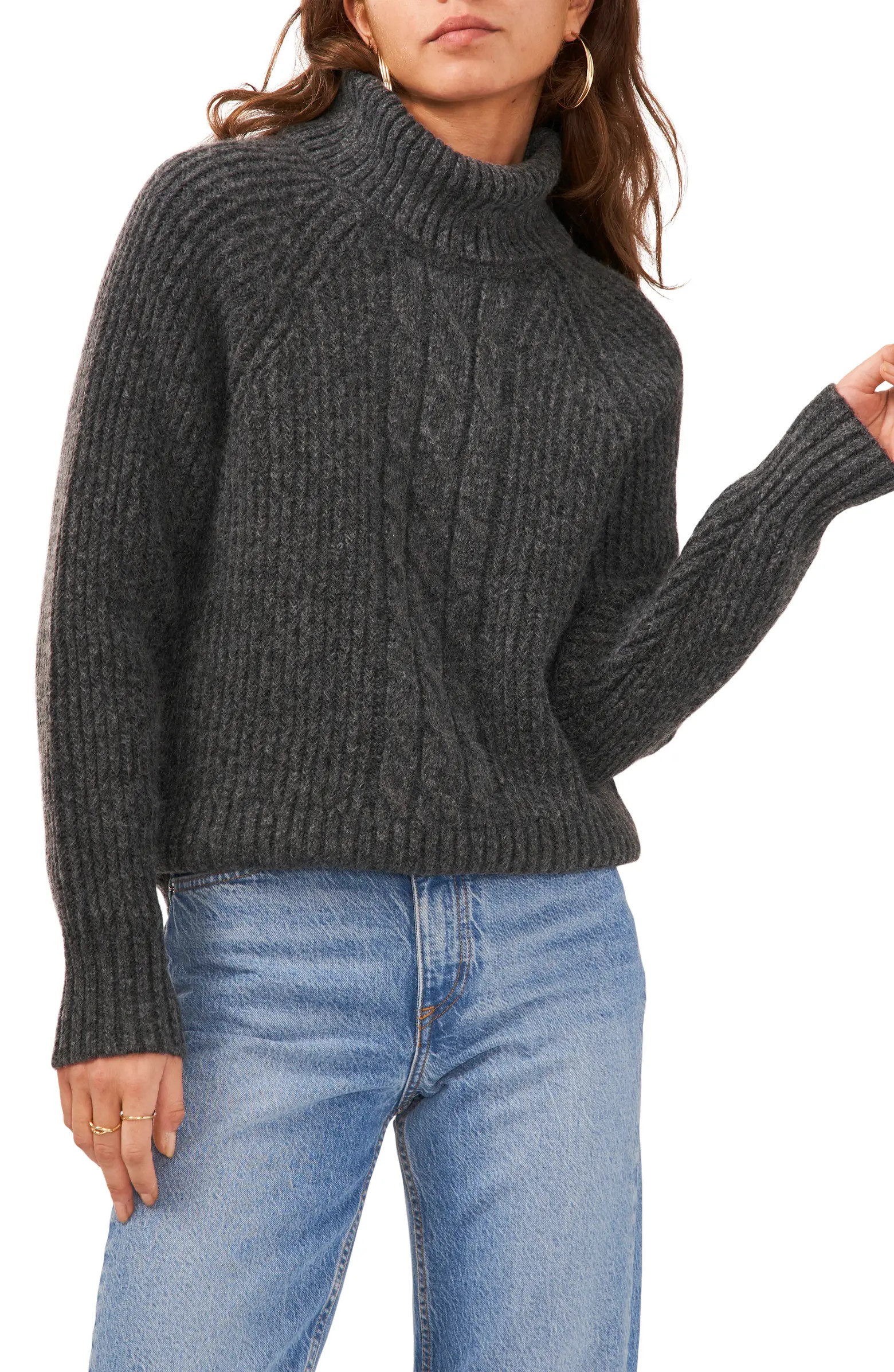 Back Cutout Turtleneck Sweater | Nordstrom