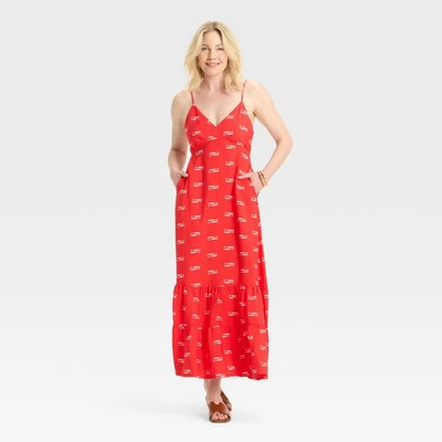 Women's Open Back Maxi Dress - A New Day | eBay US
