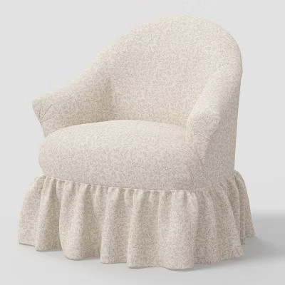 Ruffle Skirt Accent Chair with Swivel - Threshold™ designed with Studio McGee | Target