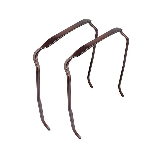 ZERMOGE Curly Thick Hair Large Headband, 2 Pack Invisible Hair Hoop, Sunglasses Shape Headband, H... | Amazon (US)