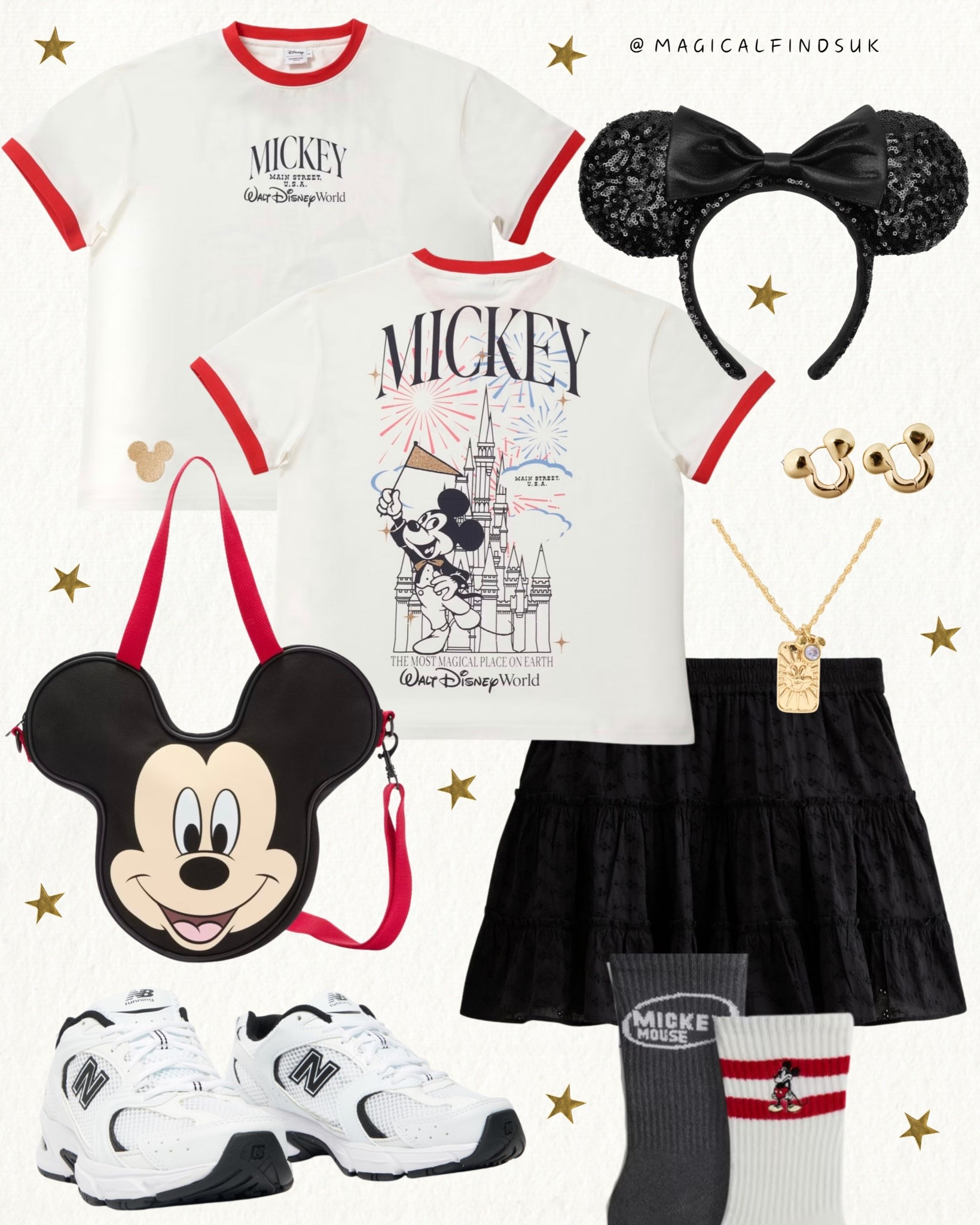 Disney park outfit inspo: Mickey Mouse 🐭❤️