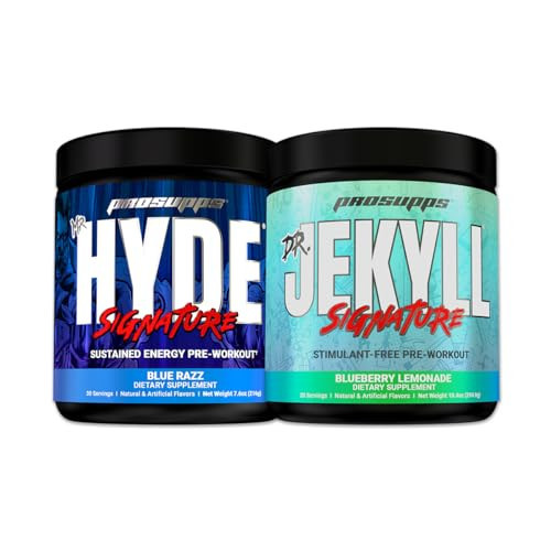 ProSupps Pre Workout Powder Bundle with Mr Hyde V2 & Dr Jekyll Signature Preworkouts | Amazon (US)