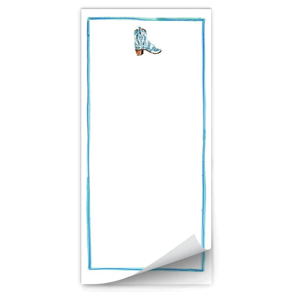 Boot Notepad | Evelyn Henson