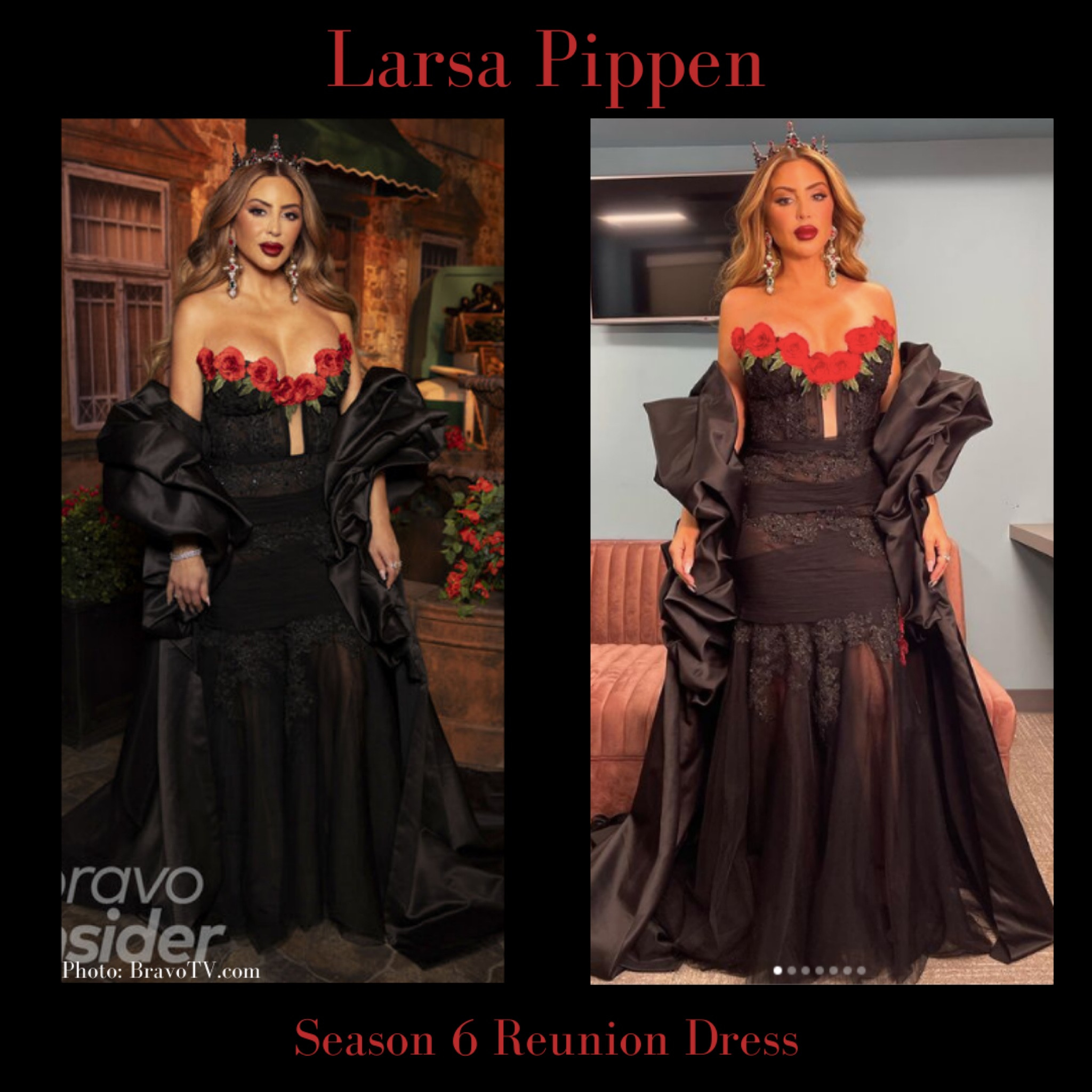 Larsa Pippen’s Real Housewives of Miami Season 6 Reunion Look is from Laura’s Boutique / Shop Similar / 📸 + info = bravotv.com