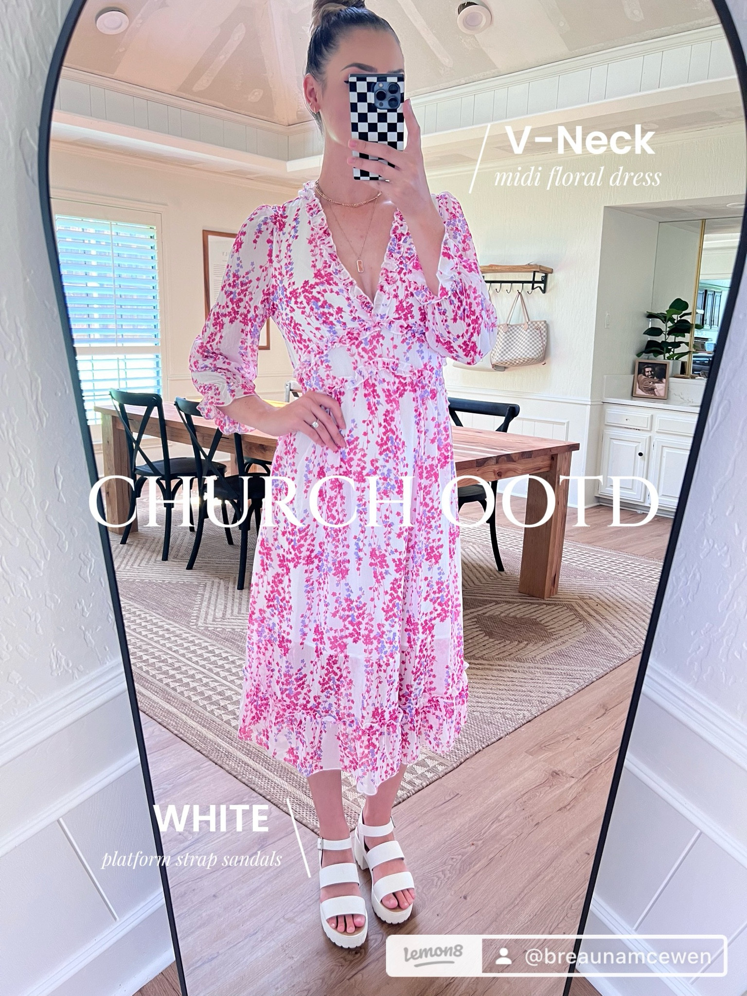 This pink floral midi shift dress is perfect for church! I love that it is garment friendly and is so flattering! Under $40 on Amazon! 

#LTKSeasonal #LTKSummerSales #LTKFindsUnder50