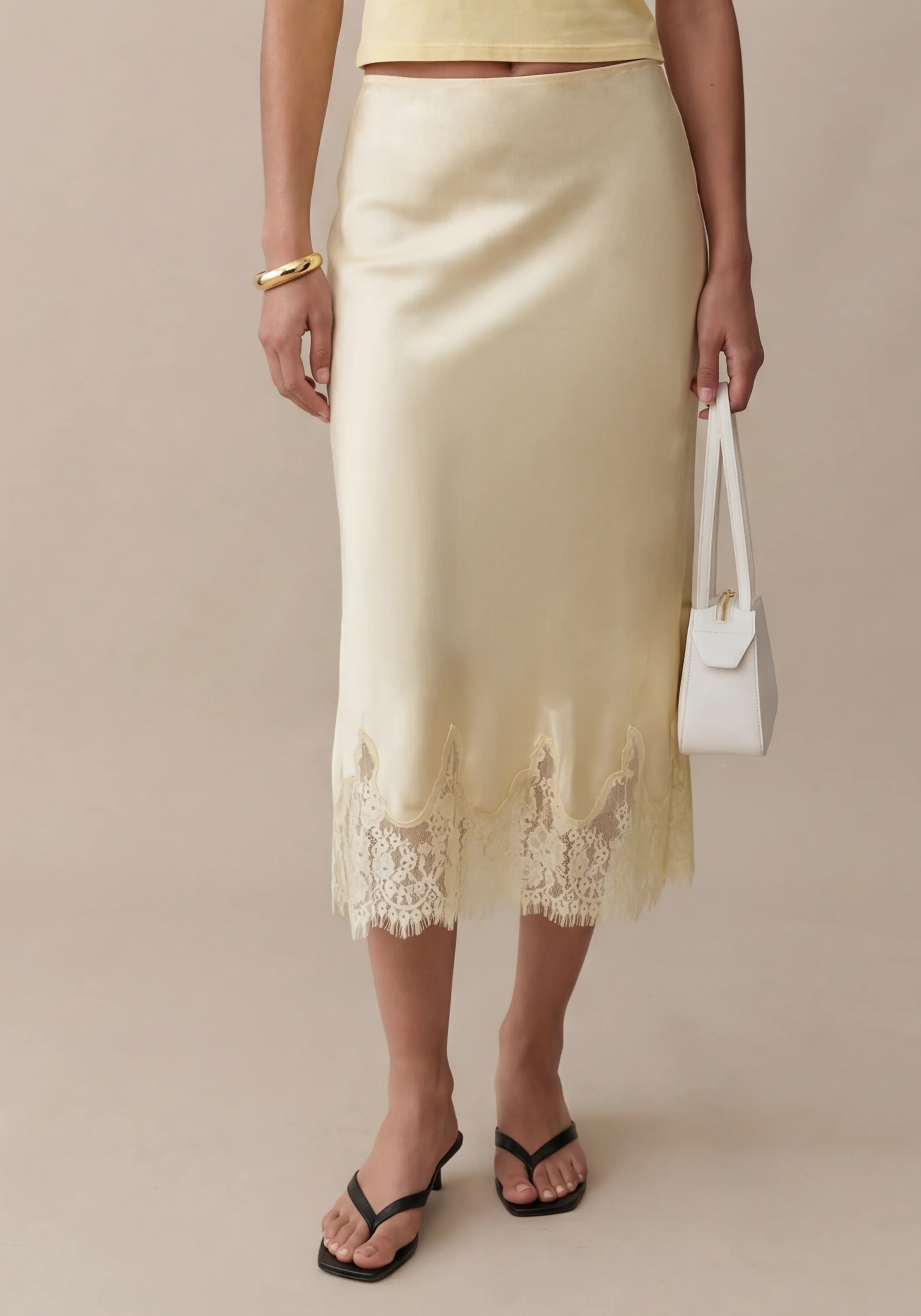 Evren Silk Skirt | Few Moda