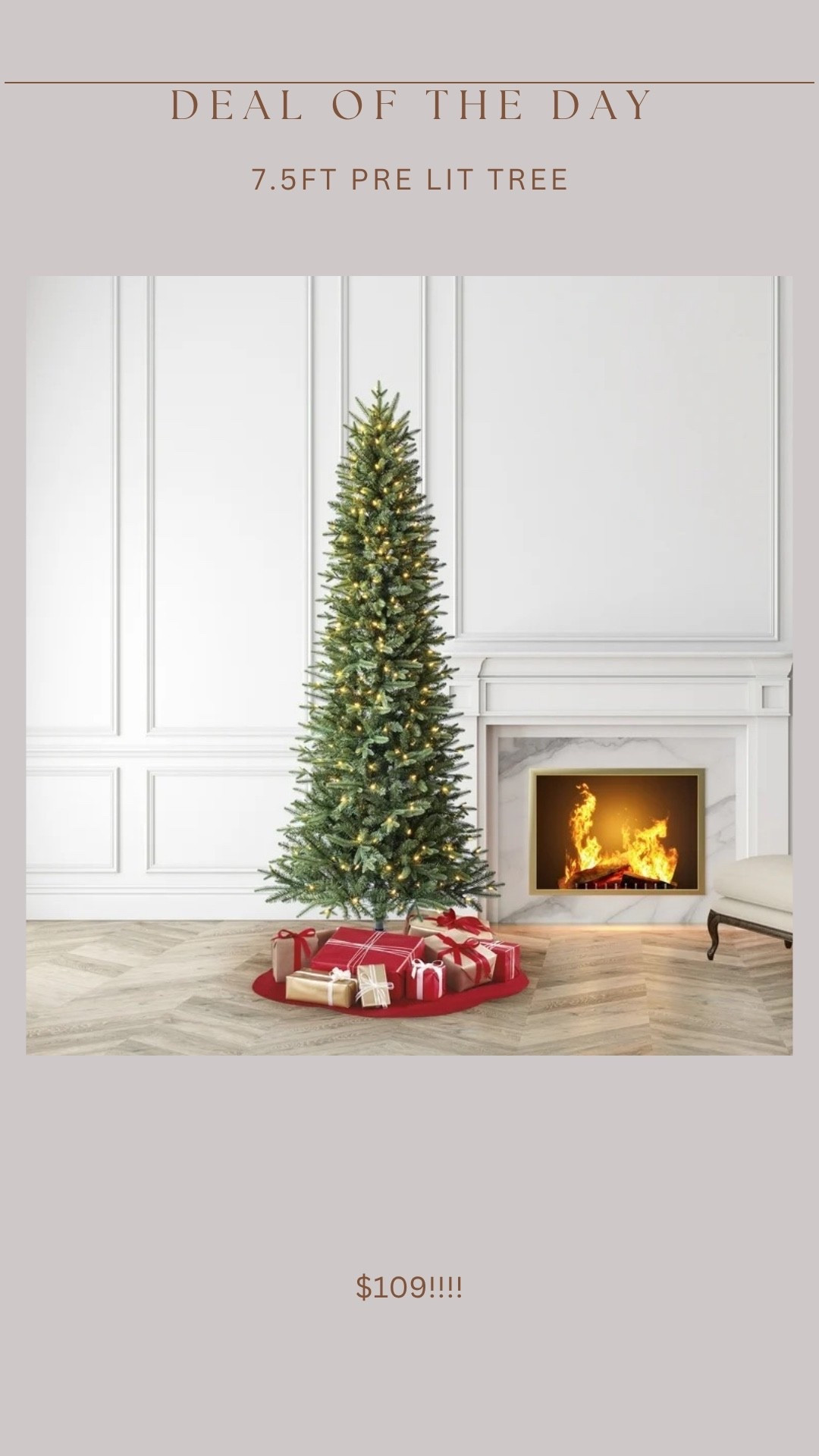 Best priced & reviewed Christmas tree I’ve found yet!!! Pre lit and has the real touch style branches 😍🤩🚨🎄

#LTKHome #LTKHoliday #LTKSeasonal
