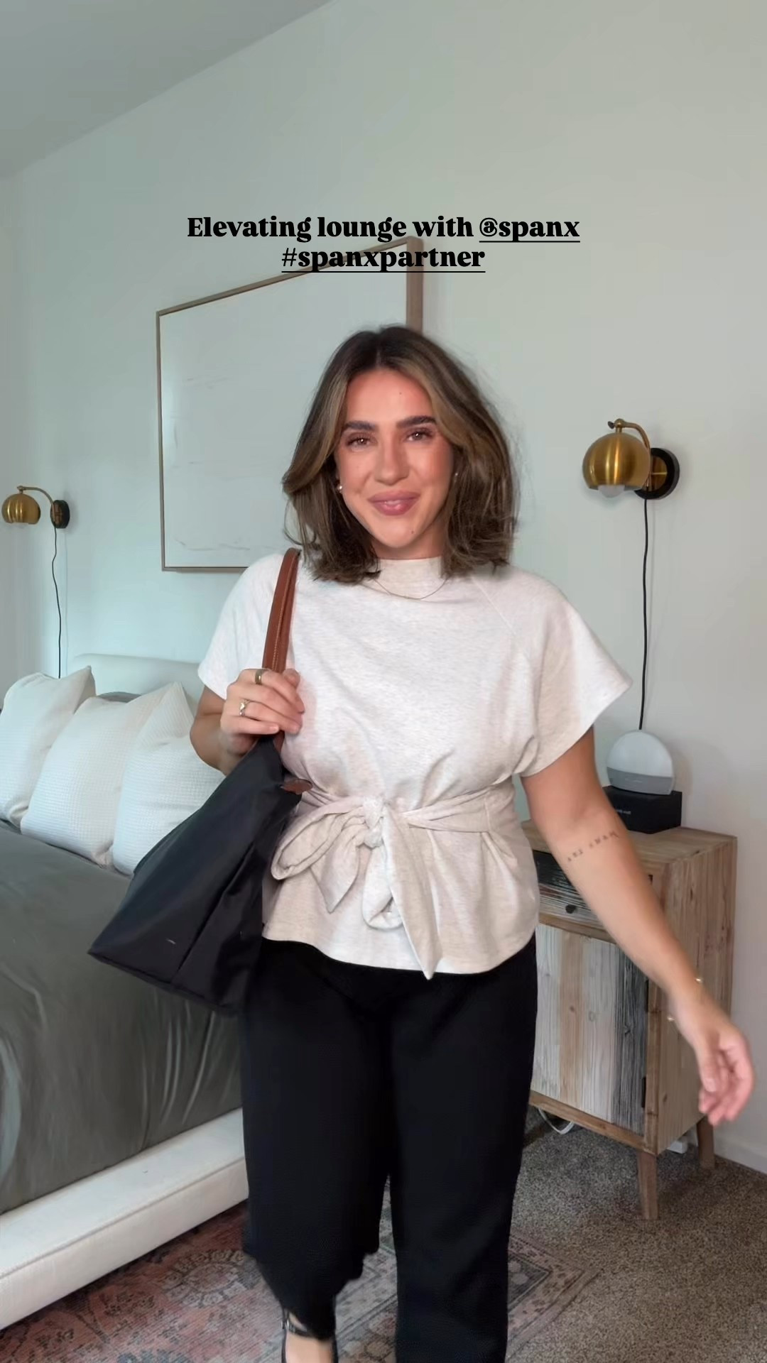 @Spanx and #SpanxPartner 
Spanx code: ninaxspanx for 15% off!! I wear a size L regular length! The blue denim I did a M! #spanxpartner 

#LTKActive #LTKStyleTip #LTKMidsize