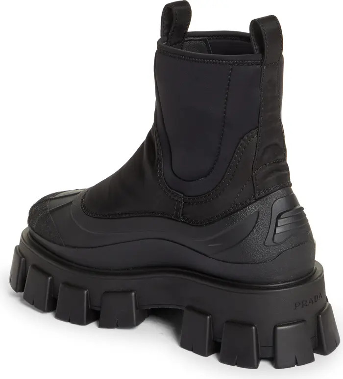 Prada Logo Monolith Duck Boot | Nordstrom | Nordstrom