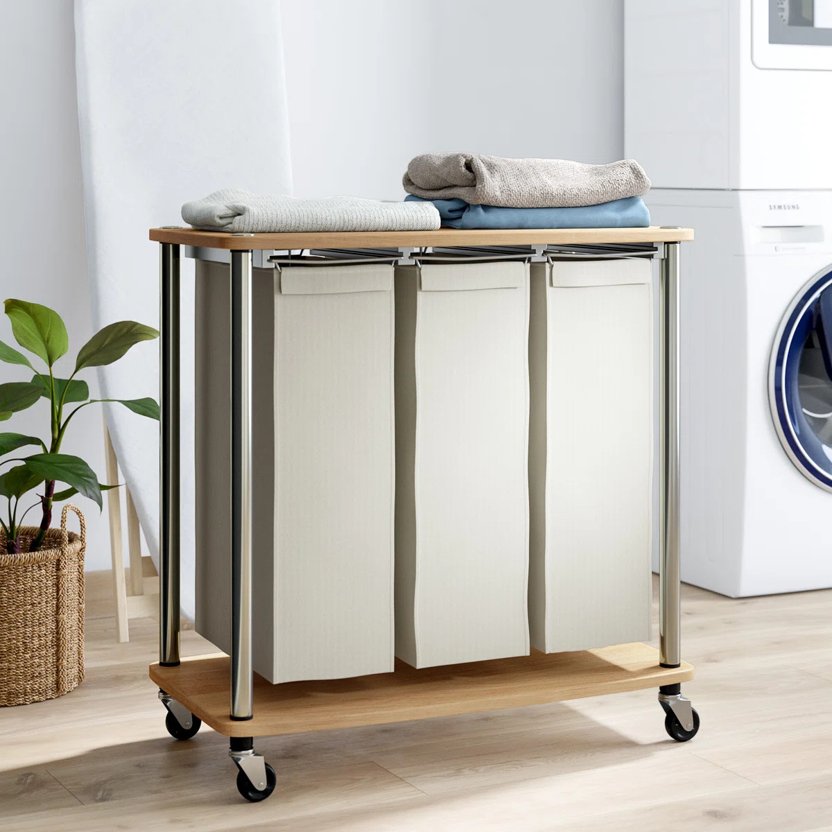 Rolling Laundry Sorter | Wayfair North America