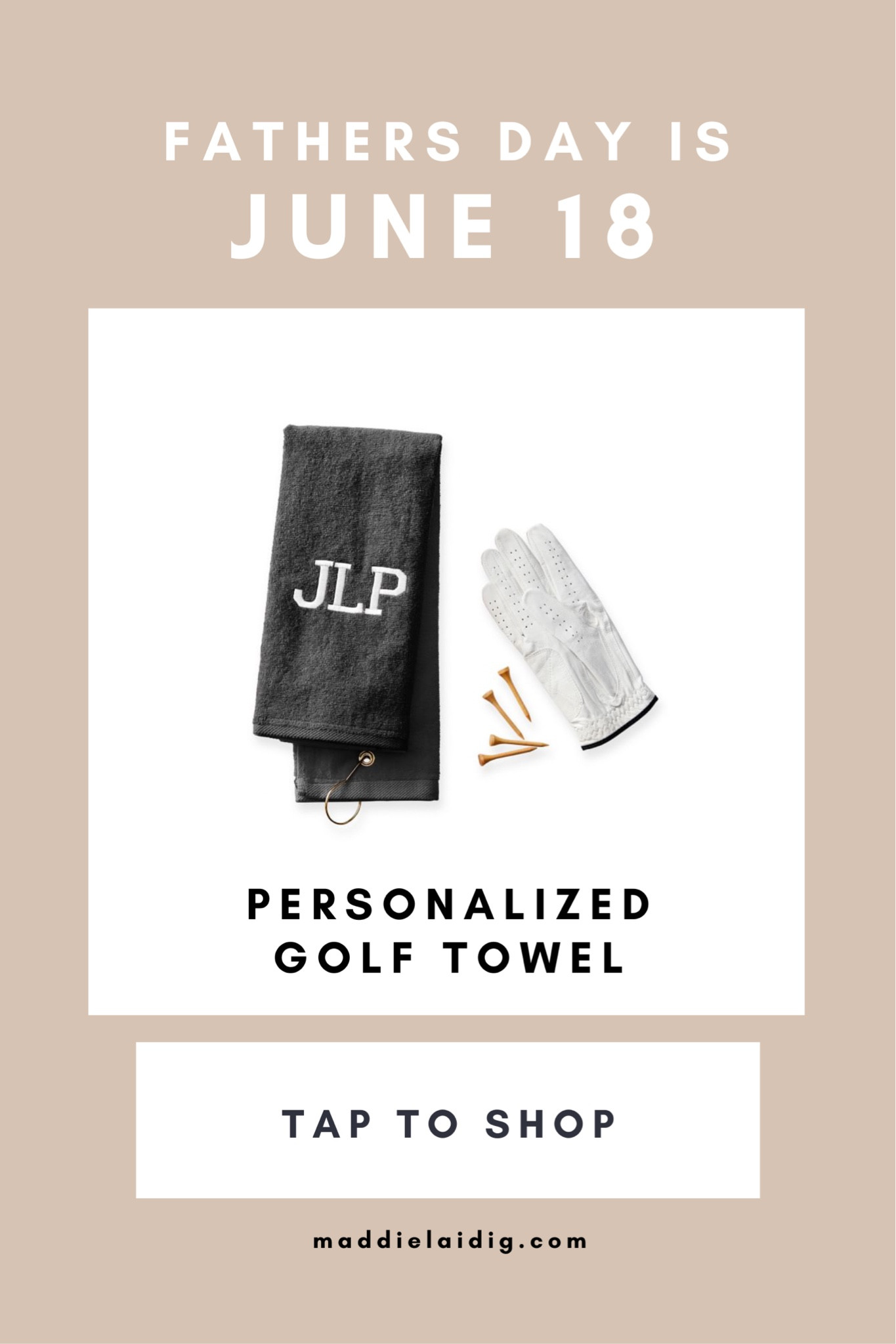 Father’s Day is June 18!!! Personalized golf towel for his golf game! Get free shipping on orders over $100 this weekend with code WEEKEND #fathersday #giftguide #men #golfgift #golfer #golf #personalizedgift

#LTKmens #LTKsalealert #LTKGiftGuide